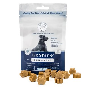 GOSHINE FRANGO E MANTEIGA DE AMENDOIM (Comprimidos mastigáveis)