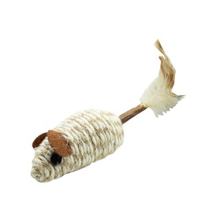 Rato de algodão com cauda de madeira de matatabi