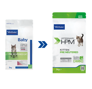 HPM Cat Baby Pre Neutered