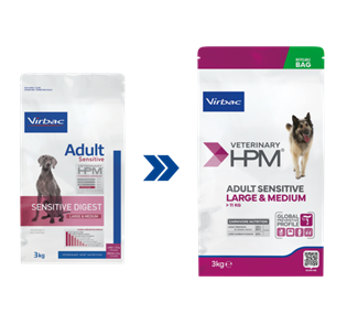 HPM Dog Adult Sensitive Digest Large & Medium