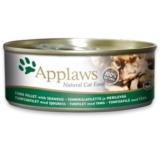 Applaws Cat Tuna Fillet with Seaweed 70GR