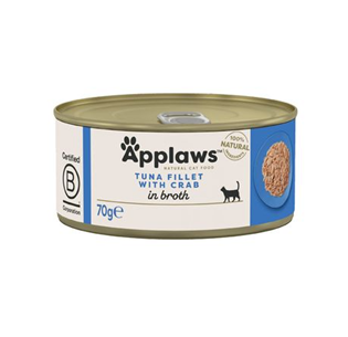 APPLAWS Cat Tuna with Crab 70GR