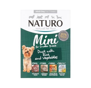 NATURO Cão (Mini) Pato com Arroz e Vegetais Pouch 150GR