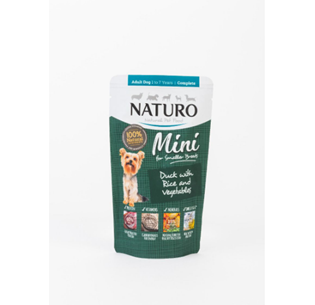 NATURO Cão (Mini) Pato com Arroz e Vegetais Pouch 150GR