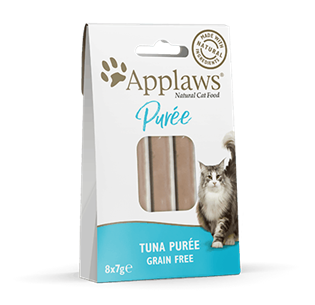 APPLAWS Snack para Gato - Purée Atum 8x7g