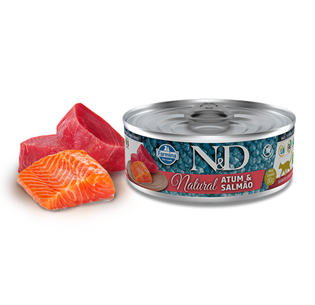 N&D Natural Cat Atum & Salmão