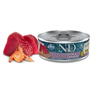 N&D Natural Cat Atum & Camarão 
