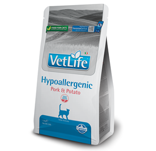 Vet Life Hypoallergenic Pork and Potato Feline