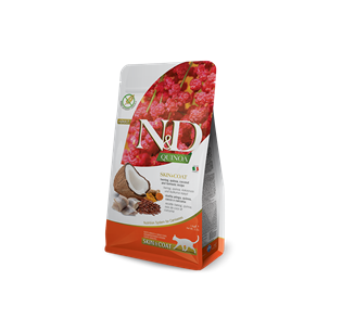 N&D Cat Quinoa Skin & Coat Herring