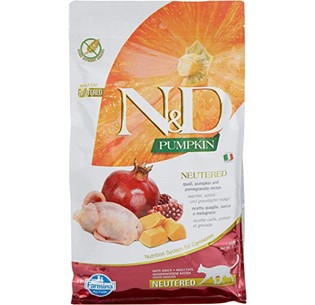 N&D Cat Pumpkin Neutered Adult Quail