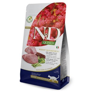 N&D Cat Quinoa Weight Management Lamb, Quinoa, Brocoli