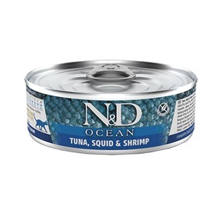 N&D Ocean Cat Tuna, Squid and Shrimp