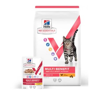 Hill's Vet Essential Multibenifit ActivBiome Gato Adulto