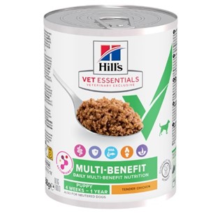 Hill's Vet Essential Multi-benefit Puppy ActivBiome frango (lata)
