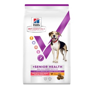 Hill's Vet Essential Multi-Benefit Cão Senior raça médias e grandes