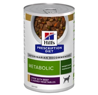 Hill's Prescription Diet Canine Metabolic Stew (lata)